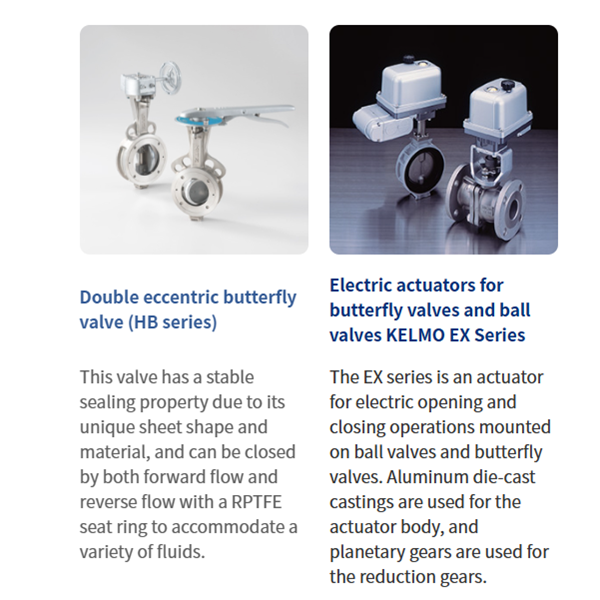 KITZ日本開滋閥門、10K電動蝶閥EXS100-10DJUE-100A