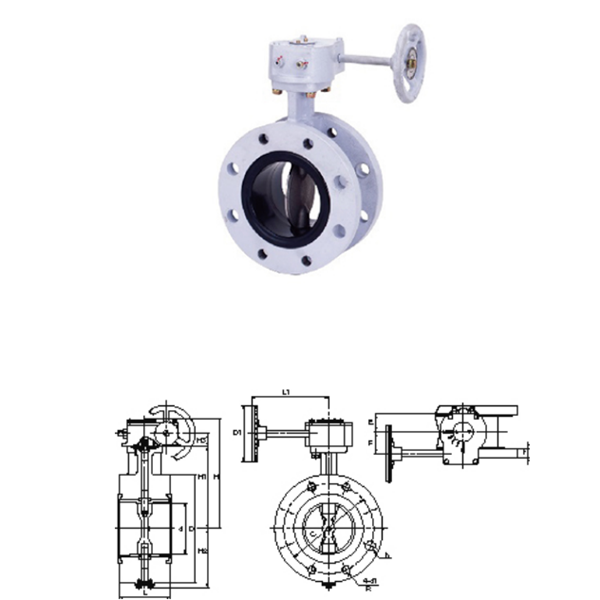 KITZ開(kāi)滋齒輪型，法蘭型10K蝶閥G-10DJFU-150A