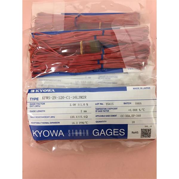 日本KYOWA線應變片KC-120-120-A1-11 L15C2R混泥土測量用