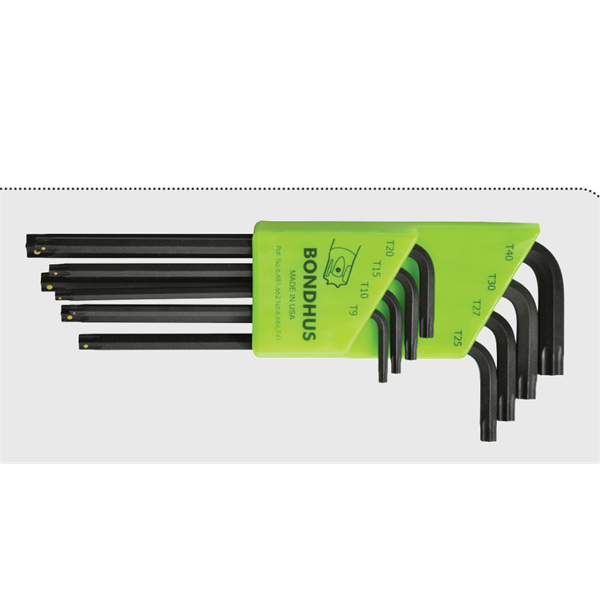 美國Bondhus波頓 短公制 六角 L 型扳手 單個25411