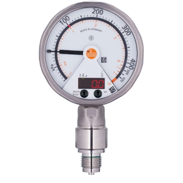德國IFM易福門帶模擬顯示屏的齊平式壓力傳感器PG2438 PG-,25BREB12-MFRKG/US/ /P