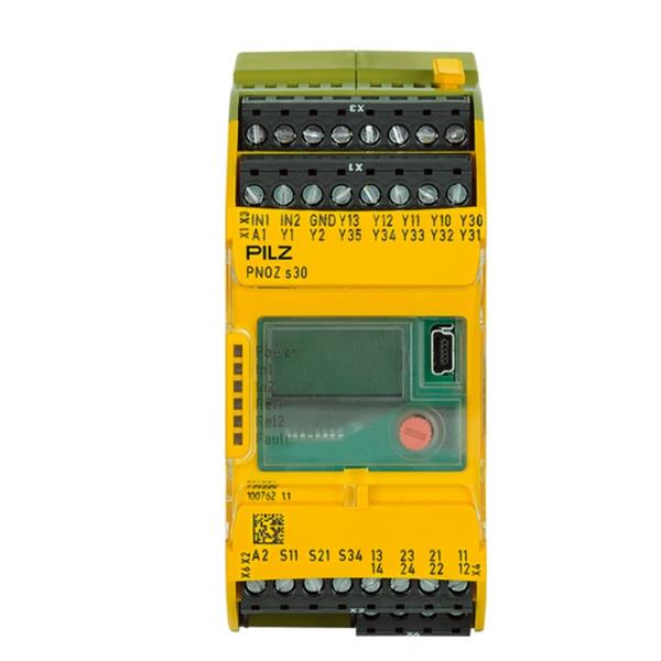 PILZ皮爾茲德國安全繼電器 PNOZ XV3.1P 300/24-240VACDC 3no 1nc 2no