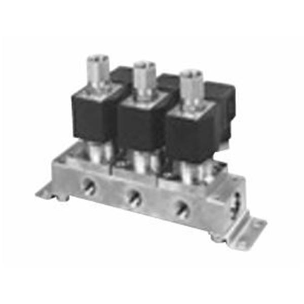 CKD喜開理多種流體直動式2通電磁集成閥GAG331N-2-7-DC 24V