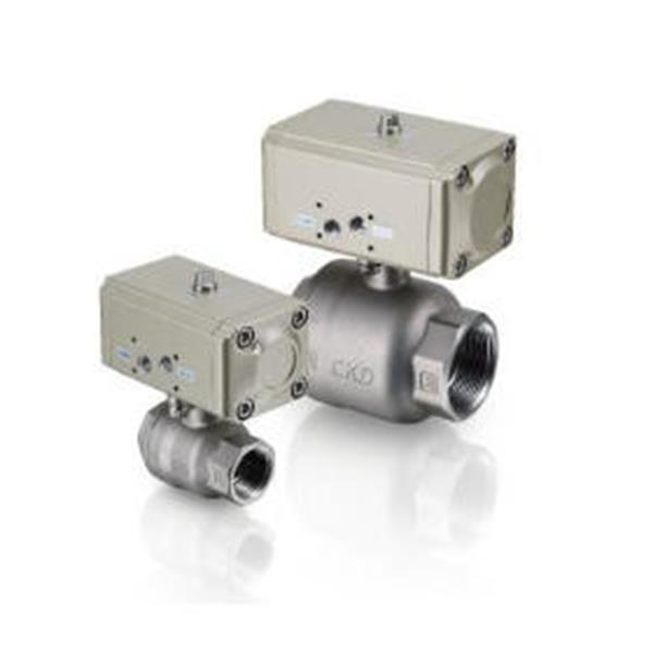 CKD喜開理氣控式球閥2?3通CHBF-V1-20-OB-AC100V