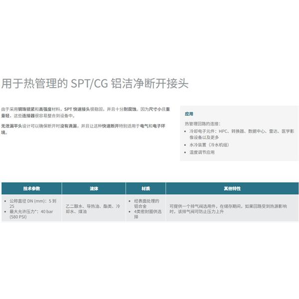 瑞士STAUBLI史陶比爾潔凈斷開接頭SPT 08.7152/L/CG