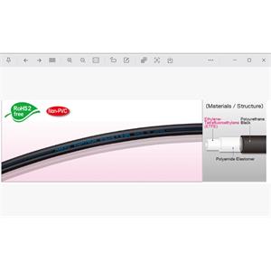 日本HAKKO八光柔性氟素 ETFE 樹脂軟管E-SJ-1/8”×1/4”-BK
