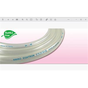 日本HAKKO八光柔性氟素 ETFE 樹脂軟管E-SJUS-3×5-BK