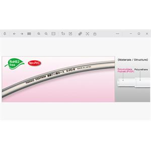 日本HAKKO八光柔性氟素 ETFE 樹脂軟管E-PD-6×9
